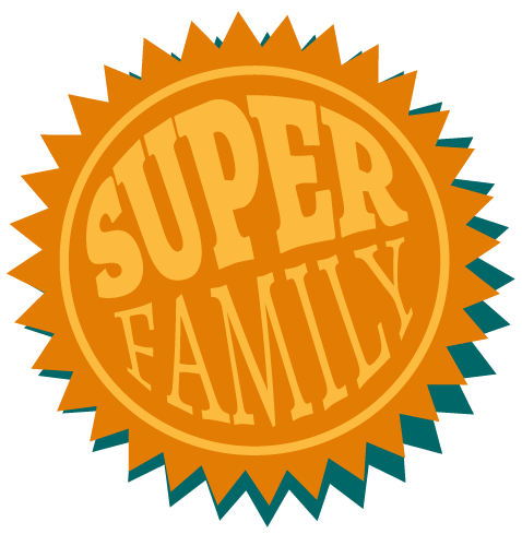 super family sticker